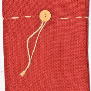 JUTESÄCKCHEN MIT HOLZKNOPF JUTESÄCKCHEN MIT HOLZKNOPF